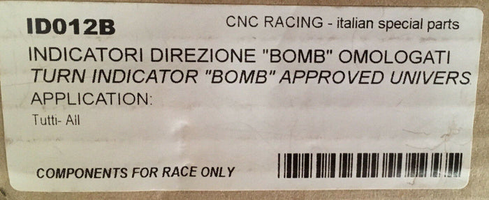 CNC Turn Indicator BMB Approved Ducati Universal #ID012B