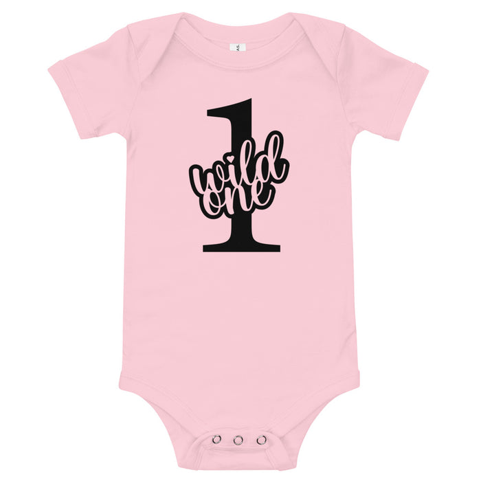 Wild One First Birthday Bodysuit