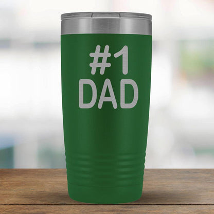 #1 DAD - 20oz Tumbler-KaboodleWorld