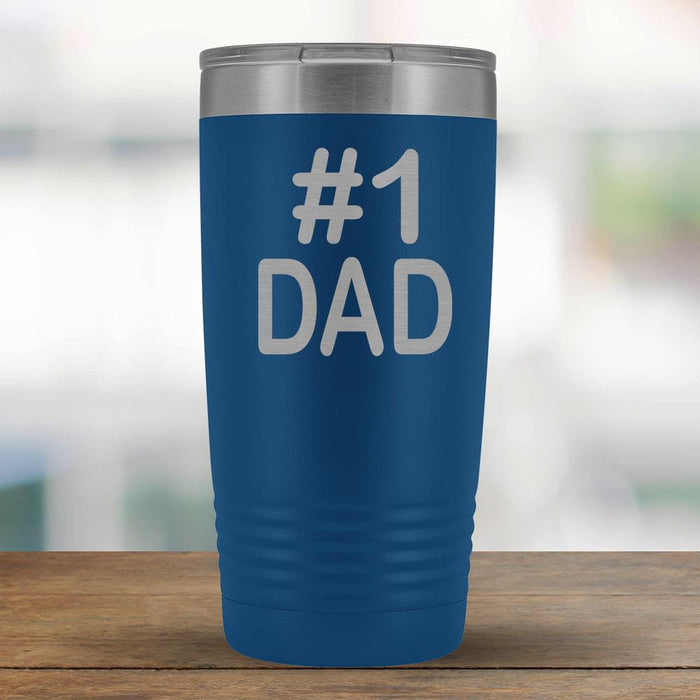 #1 DAD - 20oz Tumbler-KaboodleWorld