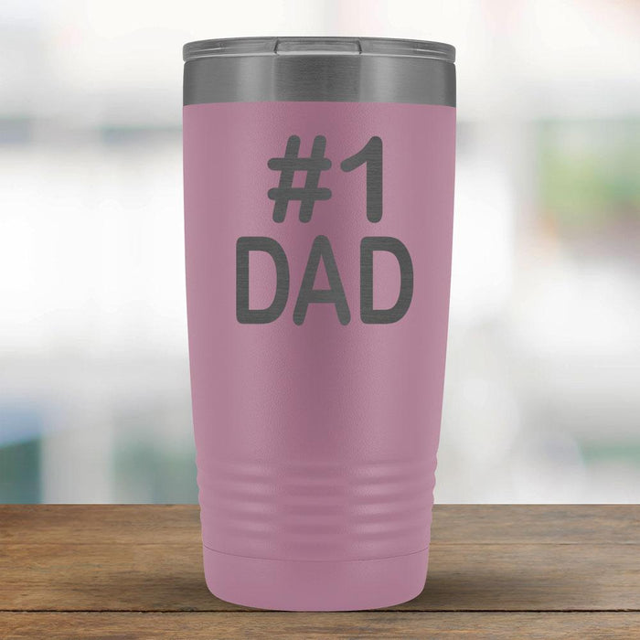 #1 DAD - 20oz Tumbler-KaboodleWorld