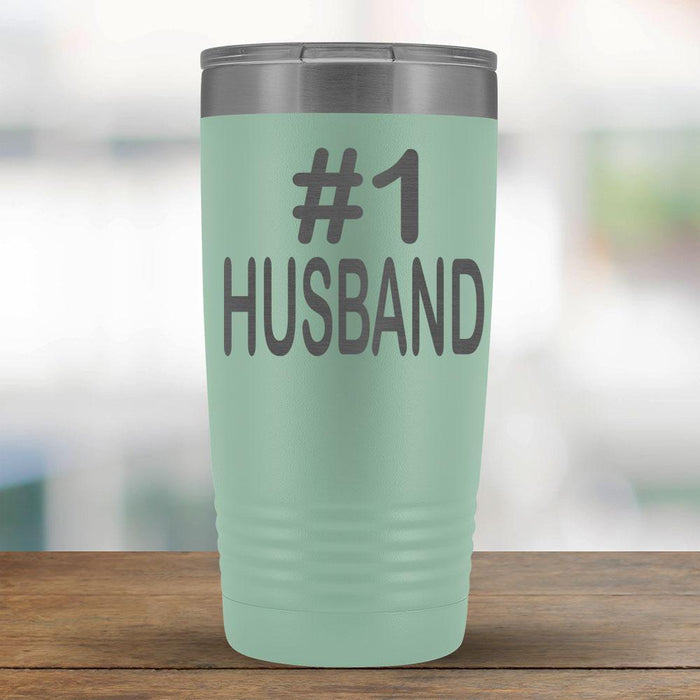 #1 Husband - 20oz Tumbler-KaboodleWorld
