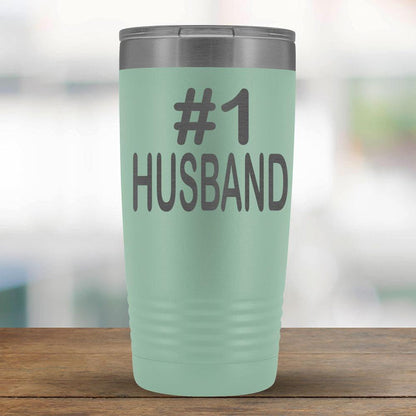 #1 Husband - 20oz Tumbler-KaboodleWorld
