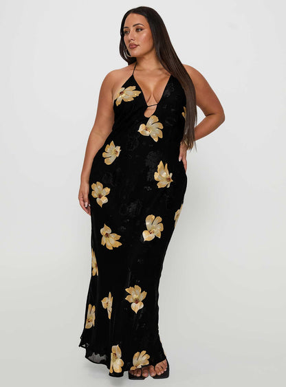 Yasminn Maxi Dress Multi Curve