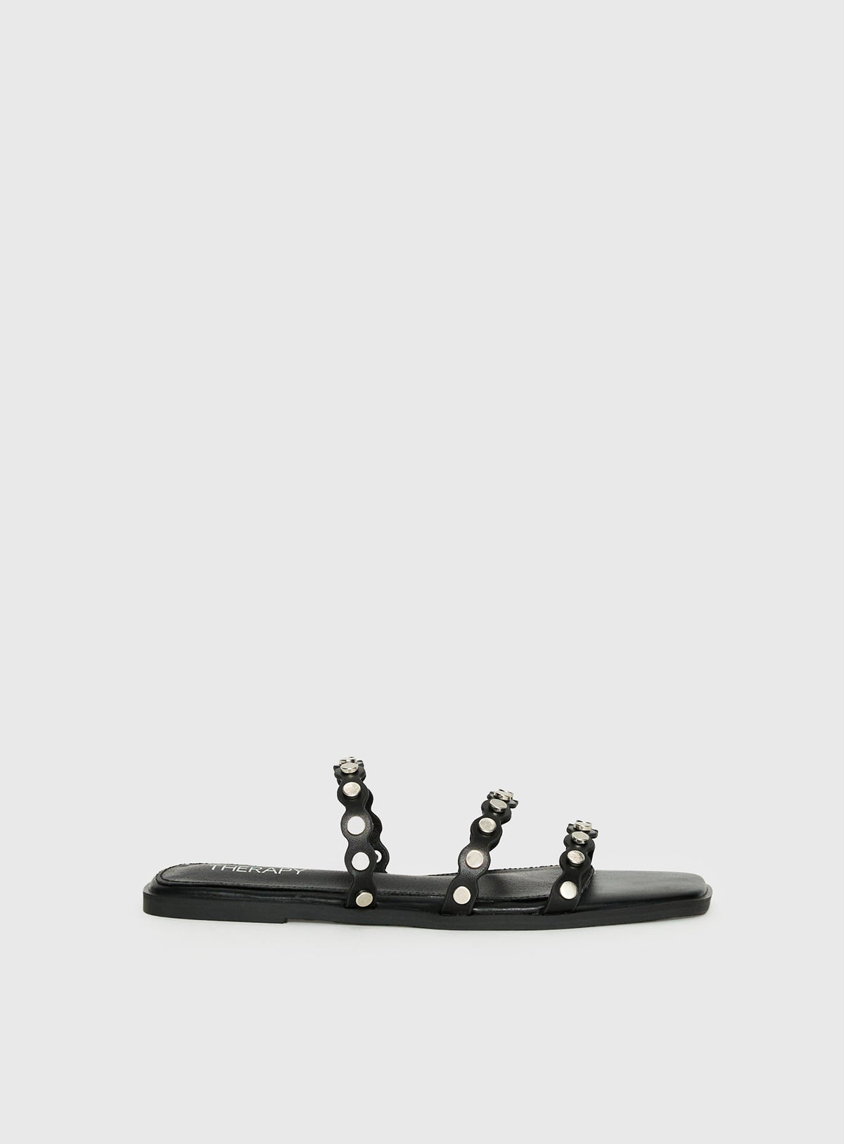 Therapy Gunner Stud Slides Black
