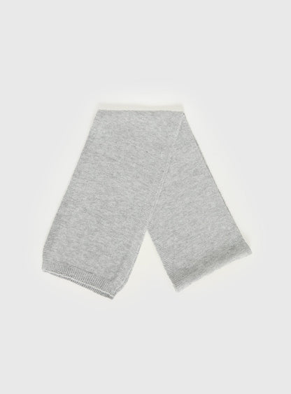 Delyla Knit Scarf Grey