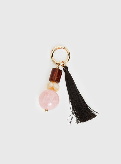 Sirocco Tassel Keychain Gold