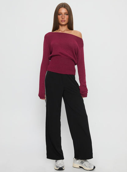 Fusion Tailored Track Pant Black