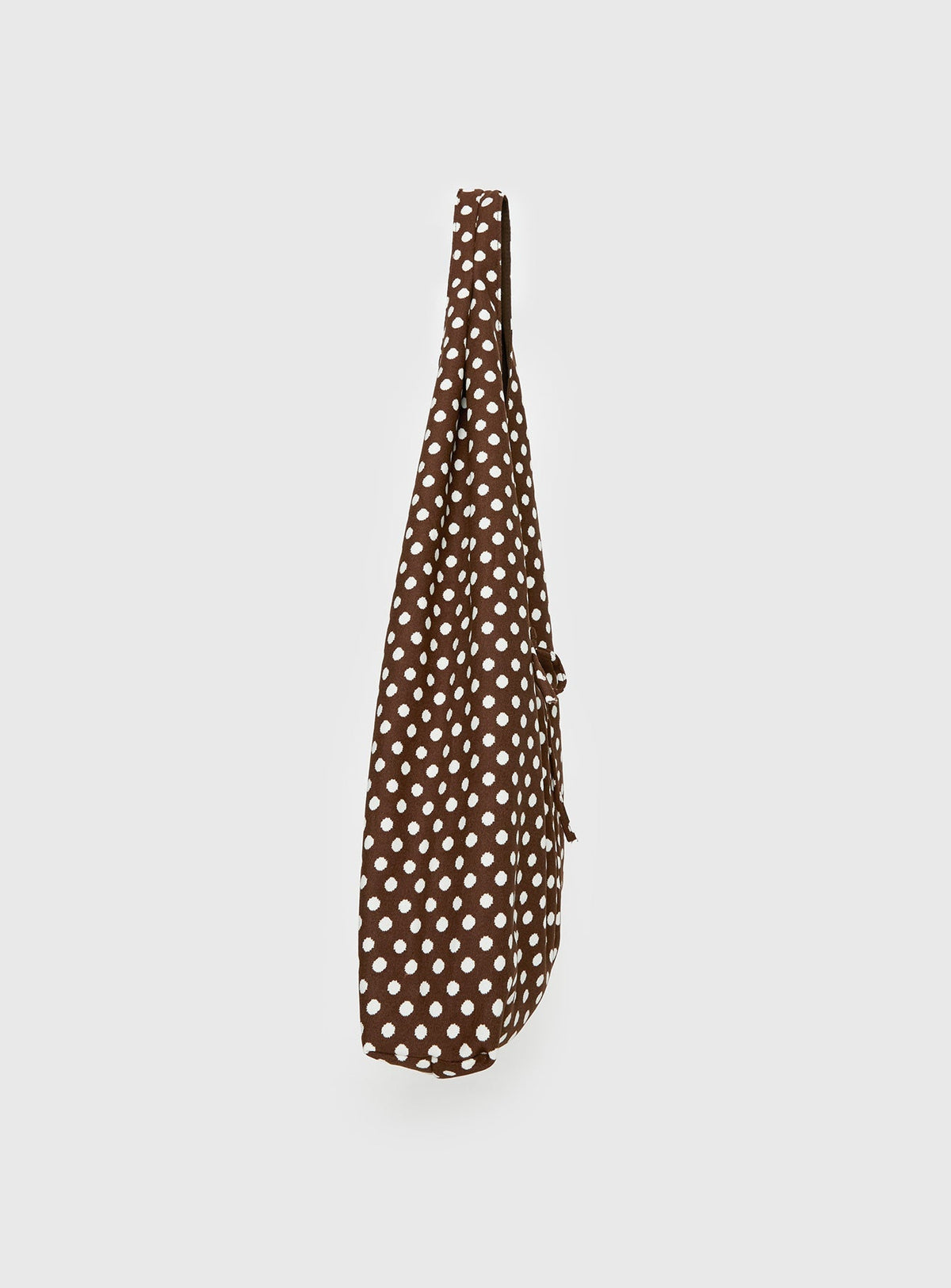 Sunday Sunrise Slouchy Bag Brown Polka