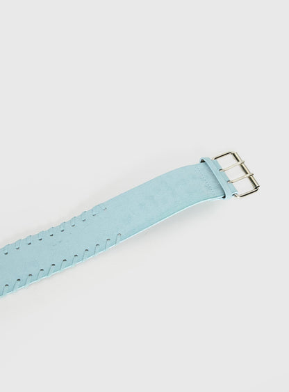Streetlights Woven Belt Blue