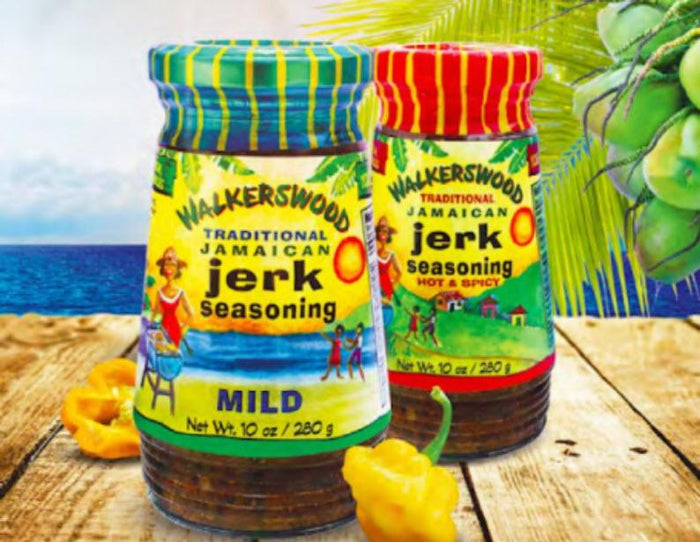 2PACK JAMAICAN JERK SEASONING -1 Mild & 1 HOT & SPICY