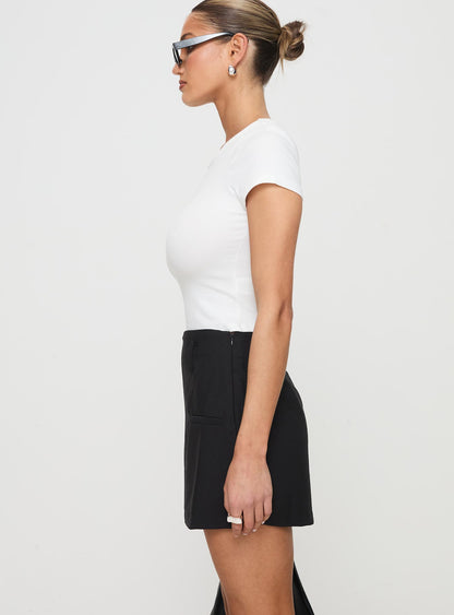 Grant My Wish Mini Skort Black