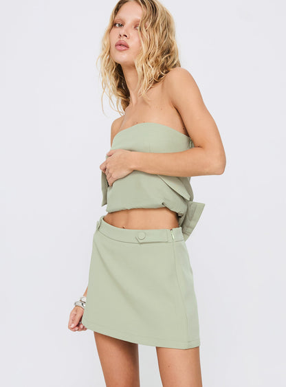 Full Disclosure Skort Green