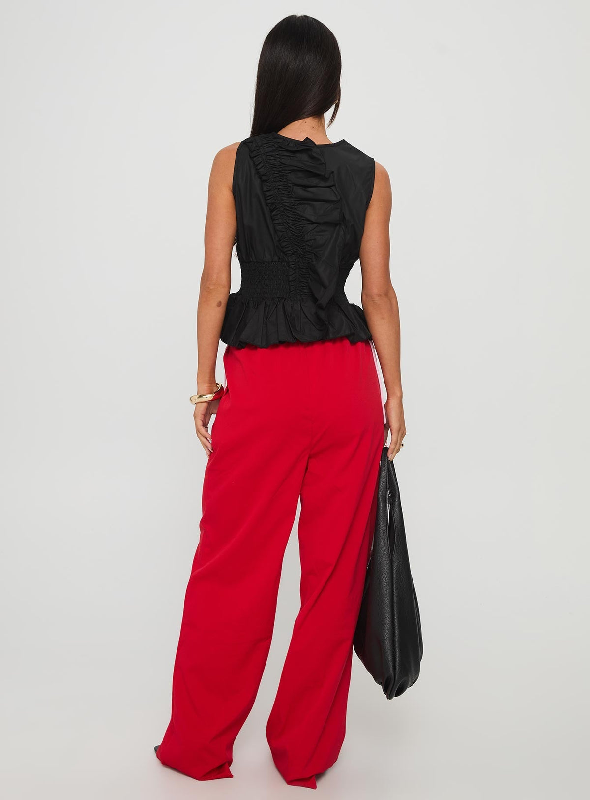 Sweet As Sugar Bow Pants Red / Pink