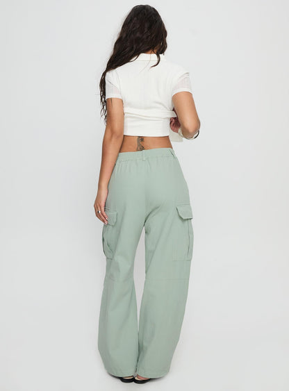 Elanthea Cargo Pants Green