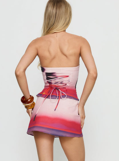 Delila Skort Sunset Multi