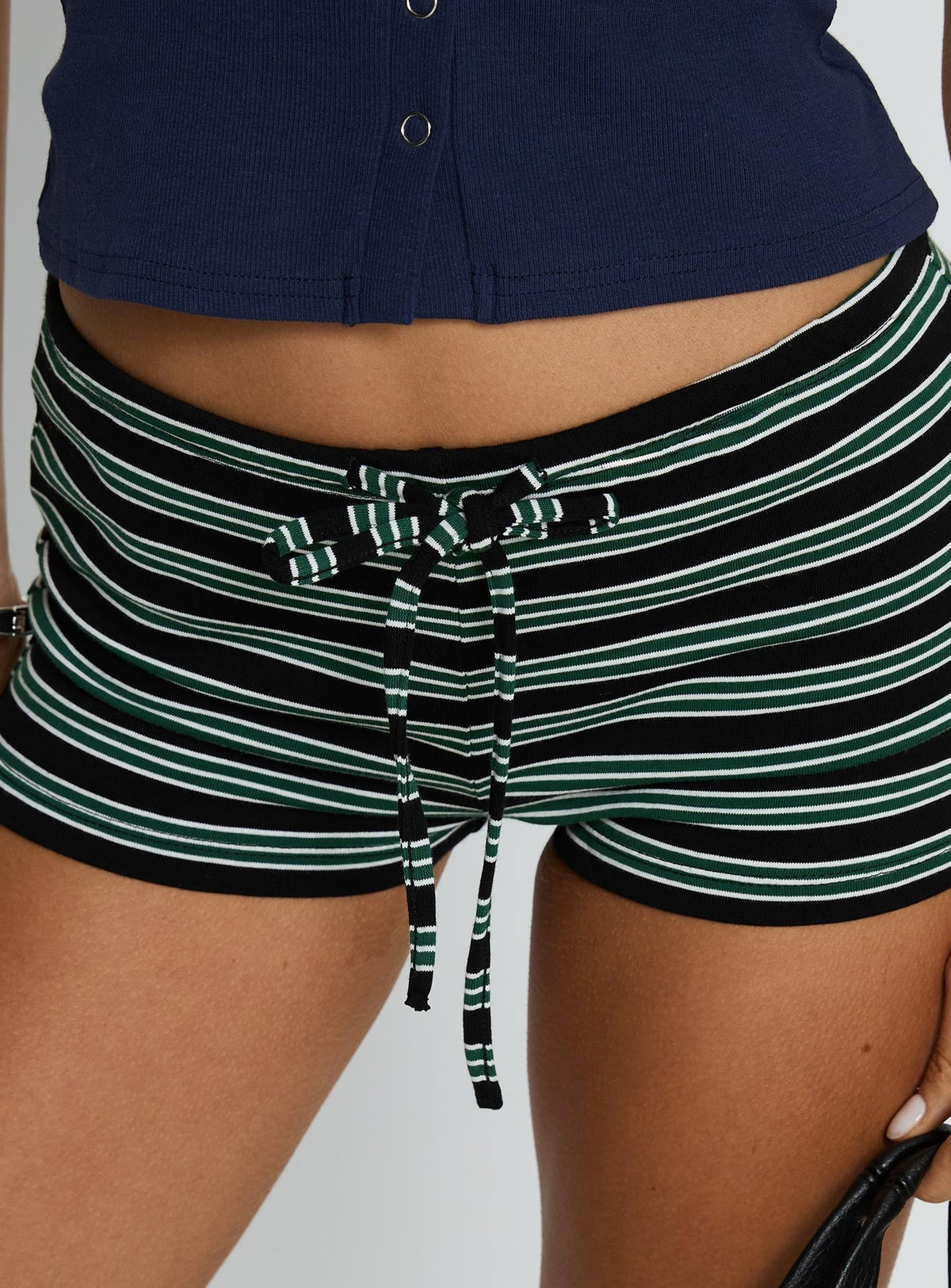 Kourt Bloomers Shorts Onyx / Moss