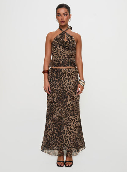 Eleganza Top Leopard