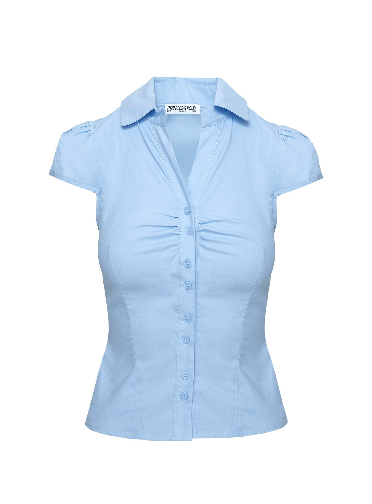 Arianwyn Short Sleeve Shirt Blue
