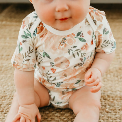 Short Sleeve Bodysuit - Autumn
