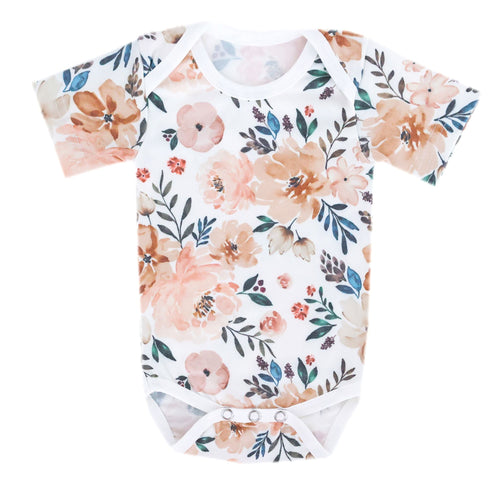 Short Sleeve Bodysuit - Autumn