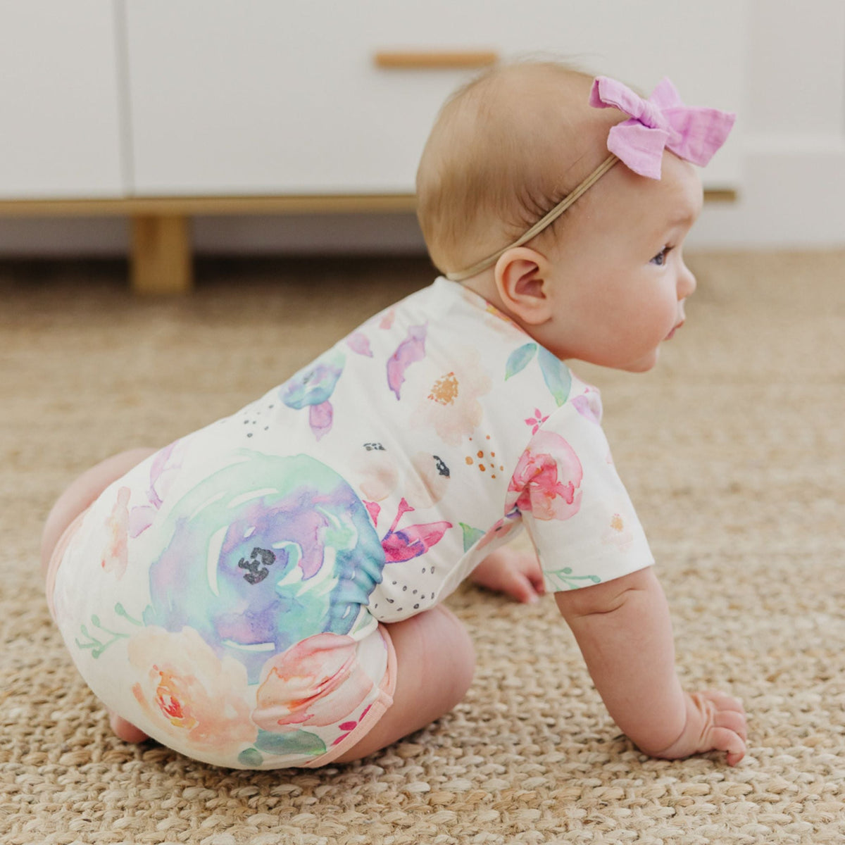 Short Sleeve Bodysuit - Bloom
