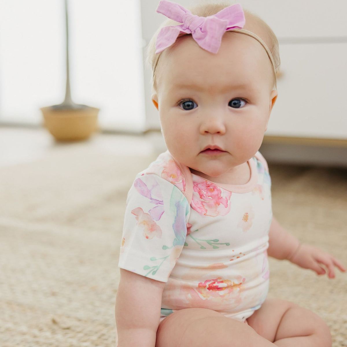 Short Sleeve Bodysuit - Bloom