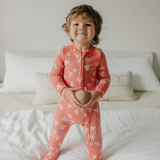 Zip-Up Footie Pajama - Elmo