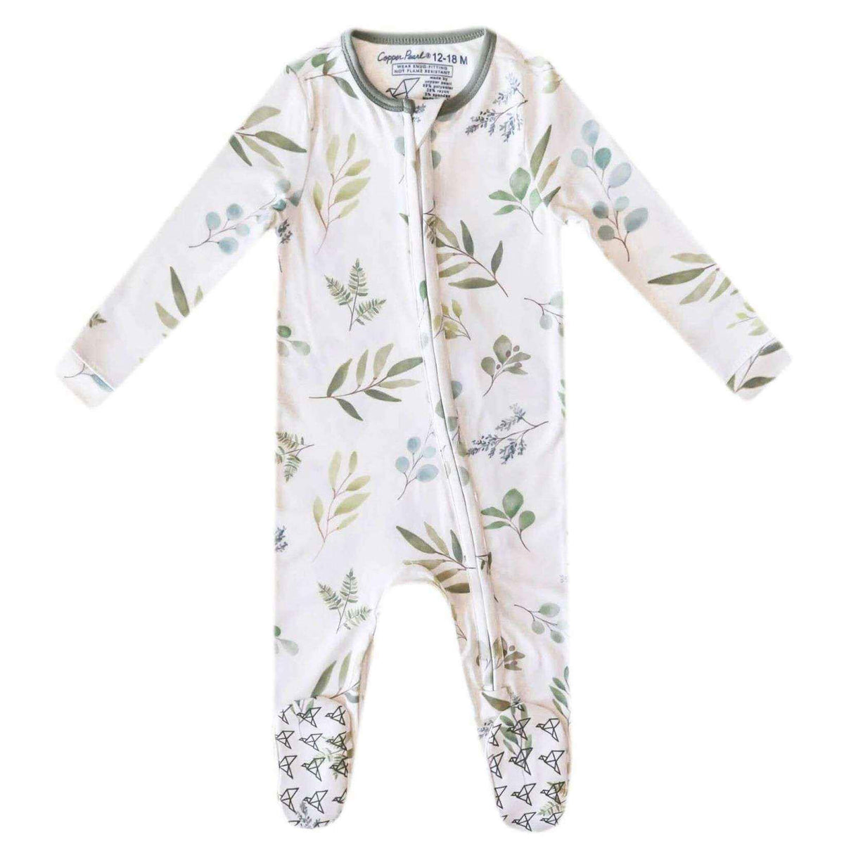 Zip-Up Footie Pajama - Haven