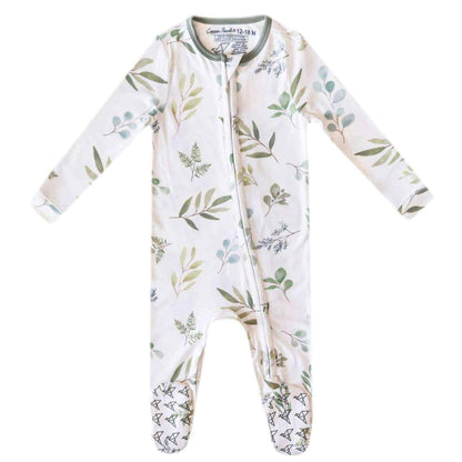 Zip-Up Footie Pajama - Haven