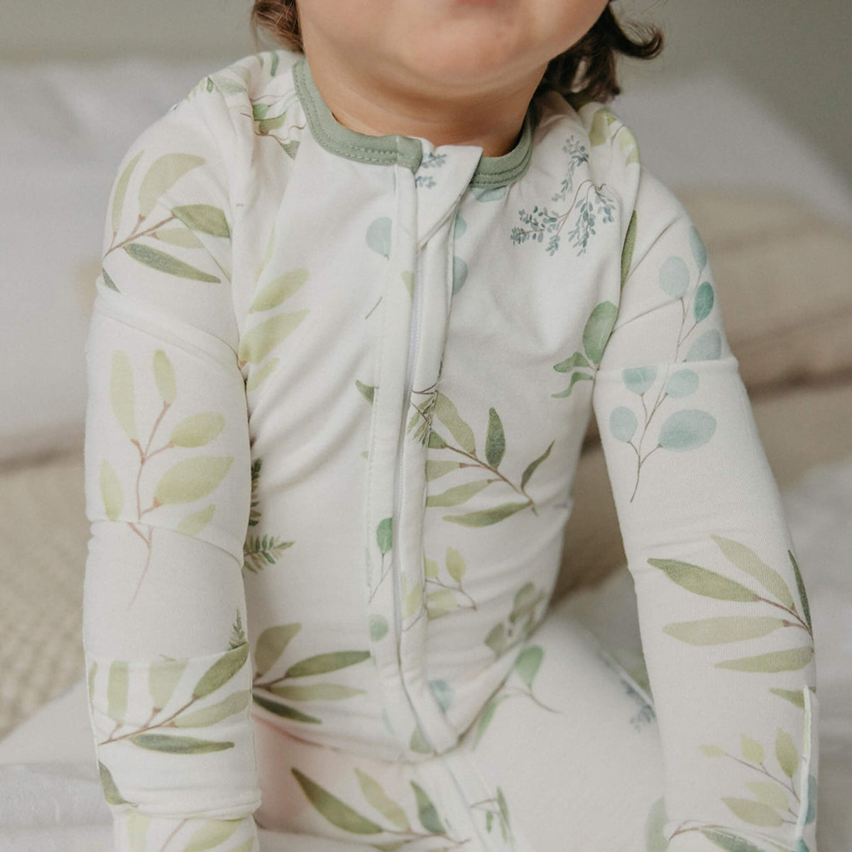 Zip-Up Footie Pajama - Haven