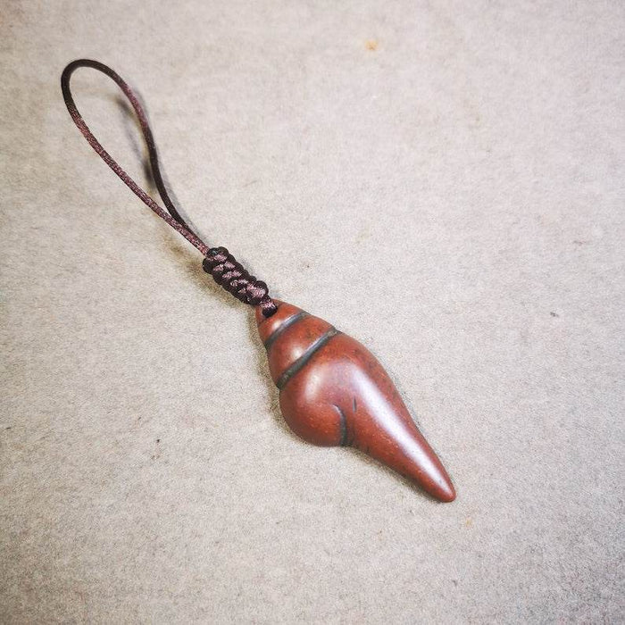 Acient Shankha Divine Conch Badge,Tibetan Buddhist Protective Amulet Pendant,Mad - Tibetan Buddhist amulet, view 4