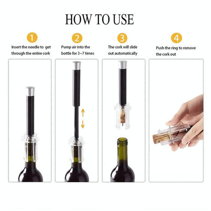 Air Pump Wine Opener