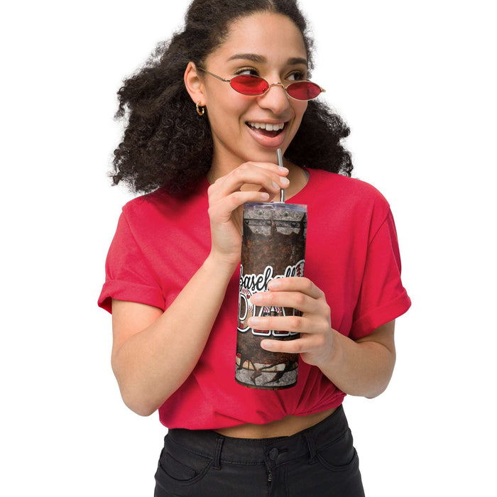 American Baseball Dad Stainless steel tumbler