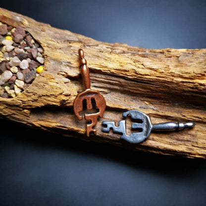 Amulet Pendant,The Key of Heart, Trantic Buddhism Dharma - Tibetan Buddhist amulet, view 4