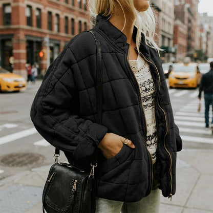 Amy | Quilted jacket with an elegant oversized look