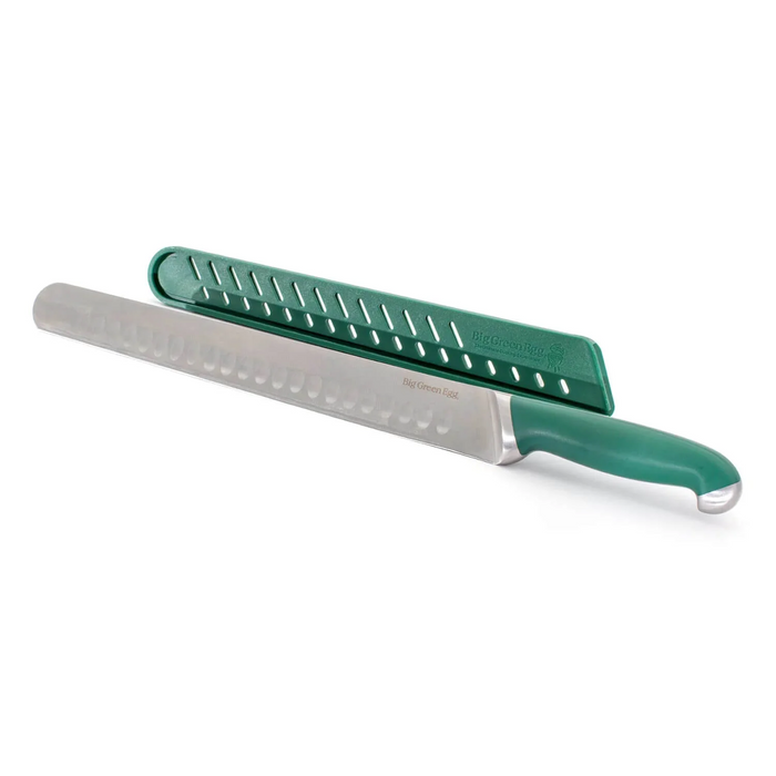 BIG GREEN EGG - 12" Brisket Slicing Knife with Protective Cover