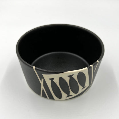 Black Bowl with Fish