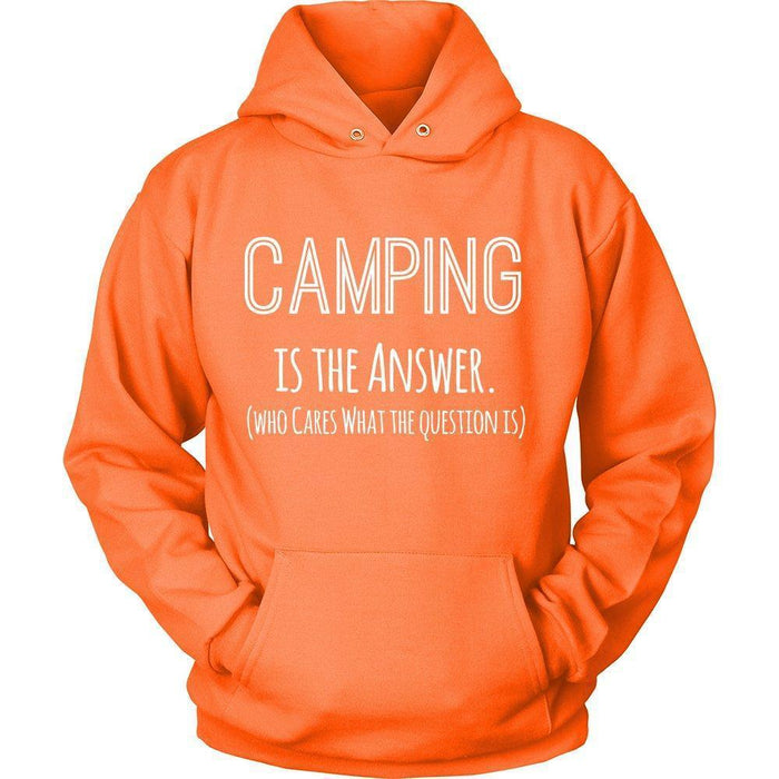 Unisex Hoodie / Neon Orange / S