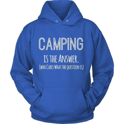 Unisex Hoodie / Royal Blue / S