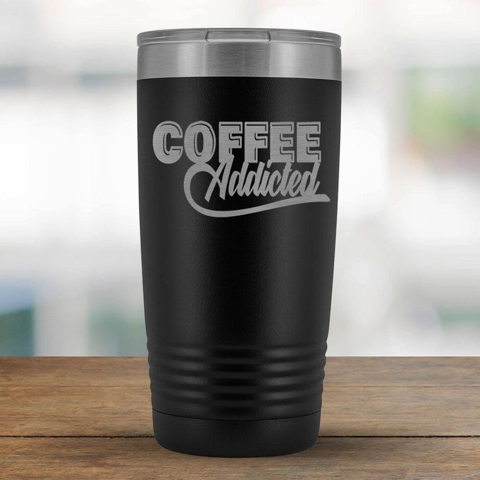 Coffee Addicted - 20oz Tumbler-KaboodleWorld