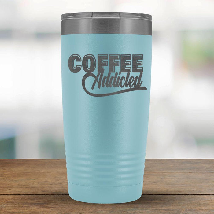 Coffee Addicted - 20oz Tumbler-KaboodleWorld
