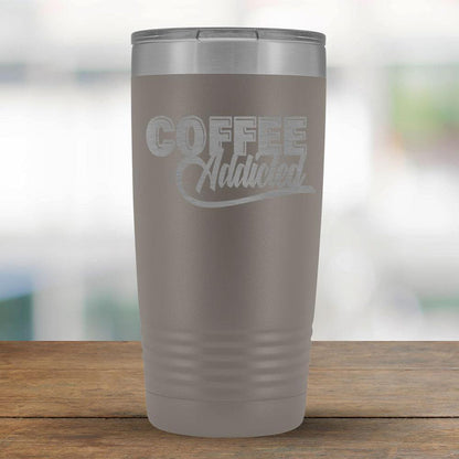 Coffee Addicted - 20oz Tumbler-KaboodleWorld