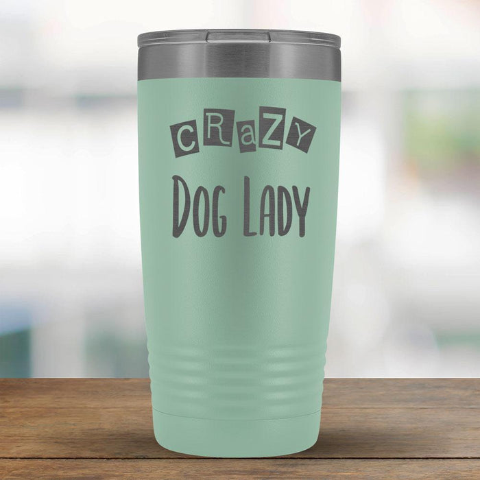 Crazy Dog Lady - 20oz Tumbler-KaboodleWorld