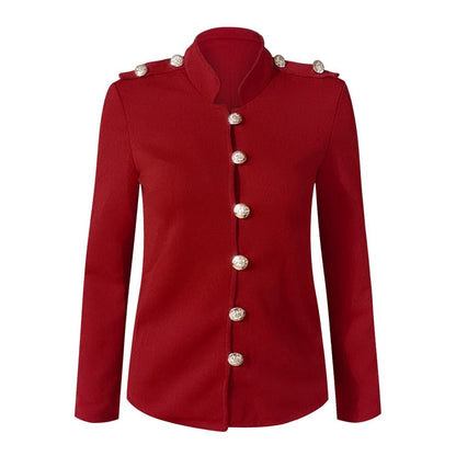 Devon | Women's Button Front Military Style Jacket