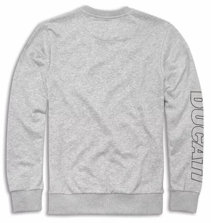 Ducati Gray Round-Neck Sweatshirt 98771204