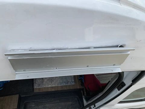 Fiamma F45S RV Awning Adapter for Ford Transit ( Close Up ) - Campervan HQ