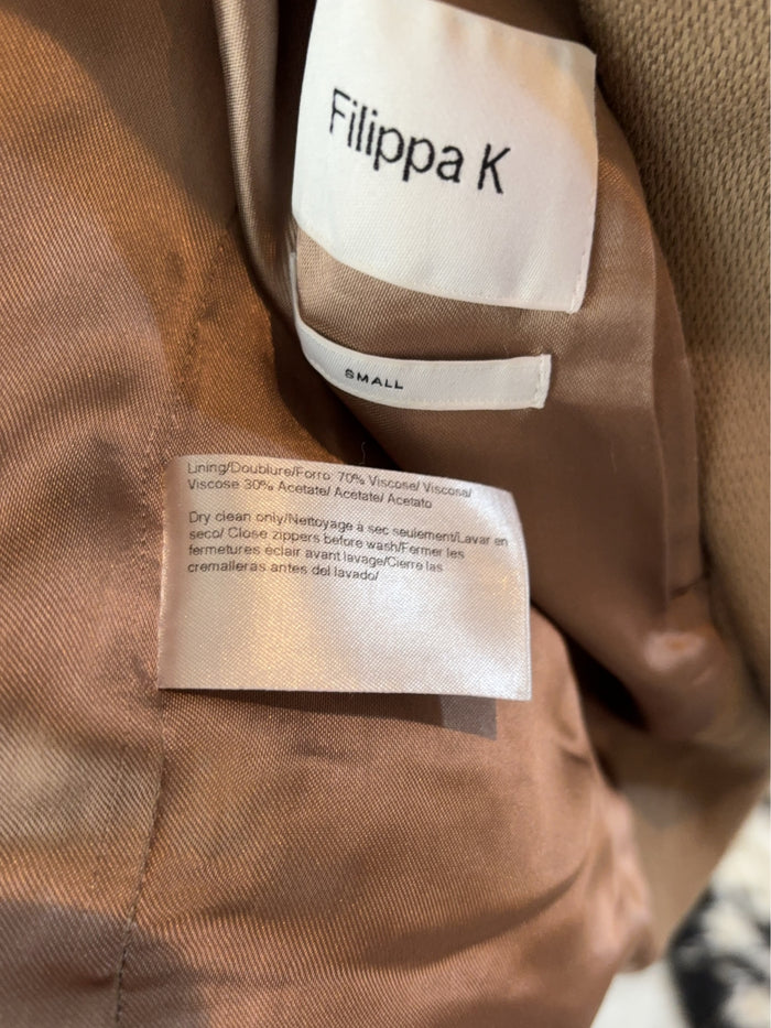 Filippa K Toni Linen Biker-jacka