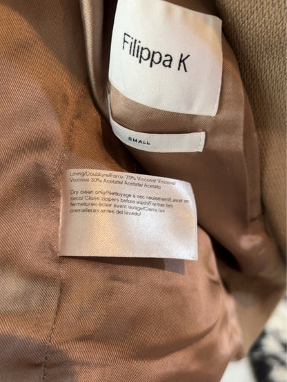 Filippa K Toni Linen Biker-jacka