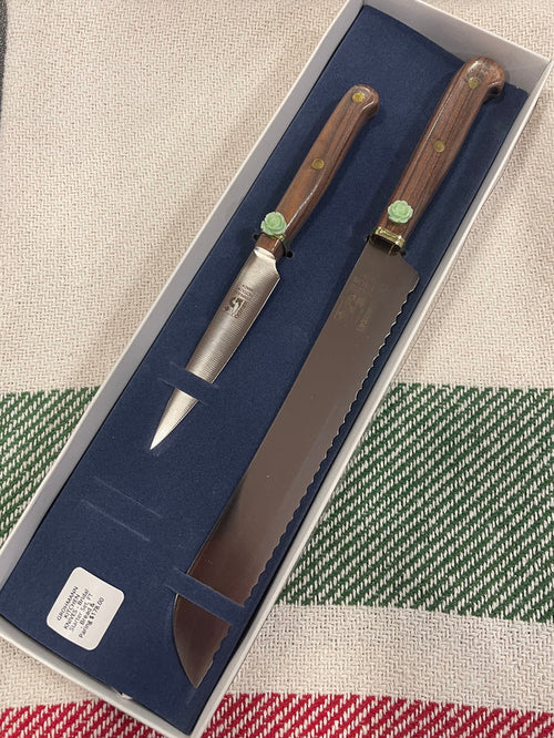 GROHMANN KITCHEN KNIVES - Bridal Starter Set, FT , Bread & Paring $178.00